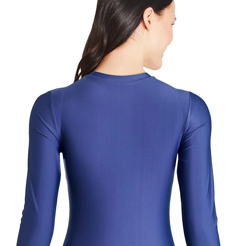 Reebok Long Sleeve Zip Up One Piece