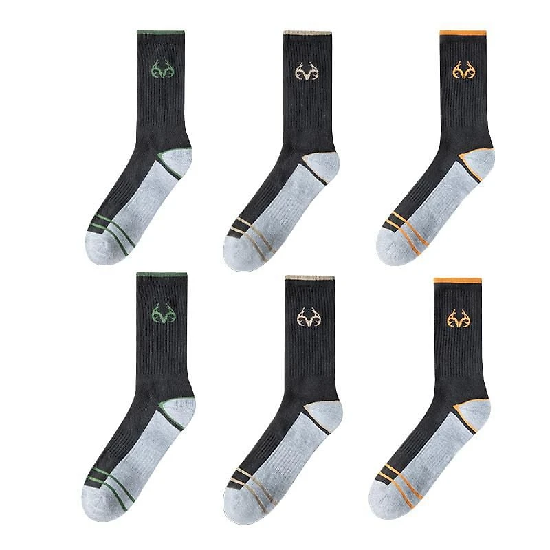 Real Tree Men's Crew Socks 6-Pack