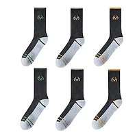 Real Tree Men's Crew Socks 6-Pack