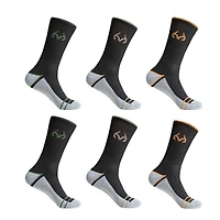 Real Tree Men's Crew Socks 6-Pack