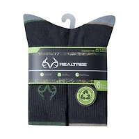 Real Tree Men's Crew Socks 6-Pack