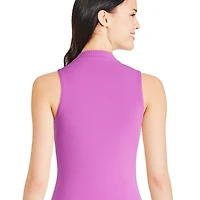 Reebok High Neck Zip Up One Piece