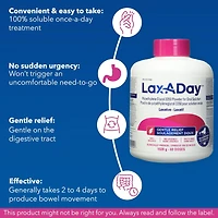 Lax-A-Day Laxatif 1020g - 60 Doses