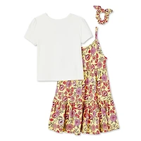 Ensemble 3 pièces avec robe George pour petites filles