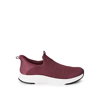 Athletic Works Women's Knit Slip-On Shoes, Wide Width Sizes 6-10