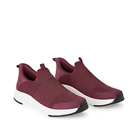 Athletic Works Women's Knit Slip-On Shoes, Wide Width Sizes 6-10