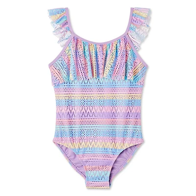 George Girls' Tankini 1-Piece Swimsuit