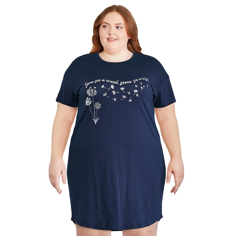 Chemise de nuit George Plus pour femmes Tailles 1X-4X