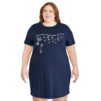 Chemise de nuit George Plus pour femmes Tailles 1X-4X