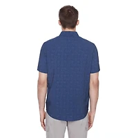 Chemise manches courtes pour homme Dark Black Tailles P-TTG