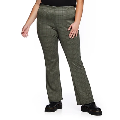 Pantalon enfilable à jambe évasée Harper + Zoe Plus pour femmes