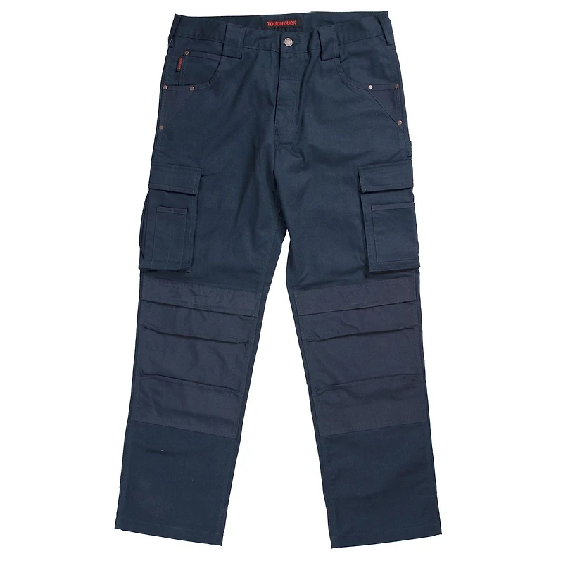 TOUGH DUCK Pantalon Menuisier En Sergé Extensible pour homme.  Tour de taille 32-40 avec une longueur jambe 34"