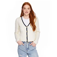 No Boundaries Women's Varsity Cardigan