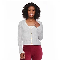 No Boundaries Women's Varsity Cardigan