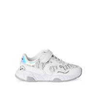 Justice Girls' Smile Sneakers