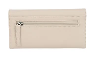 Peggy Ladies Deluxe Flap Clutch Wallet, Large space