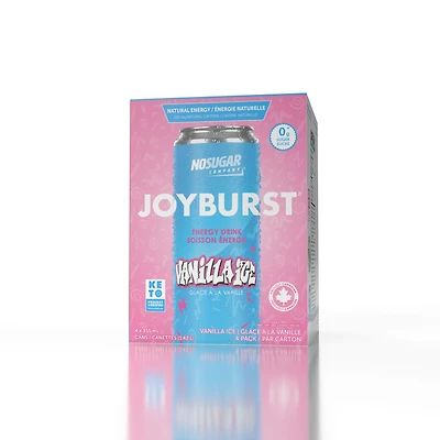 Boisson énergisante Joyburst Glace à la vanille