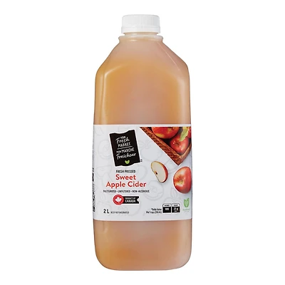 Cidre de pommes sucré Mon marché fraîcheur 2L