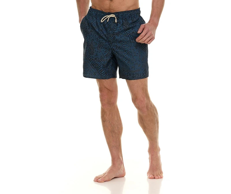 Laguna Men's Optic Swirl 6" Volley Swim Trunk