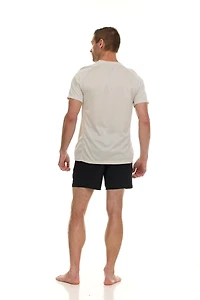 Laguna Men's Heathered Short Sleeve Rash Guard