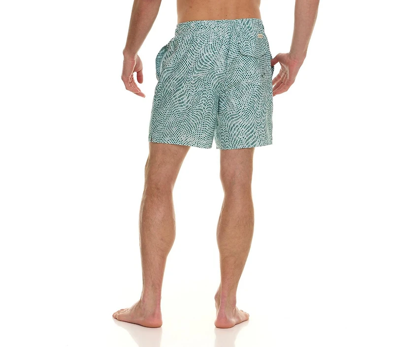 maillot de bain <br>Laguna Optic Swirl 6" pour hommes
