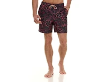 Laguna Men's Neon Floral 6" Volley Swim Trunk