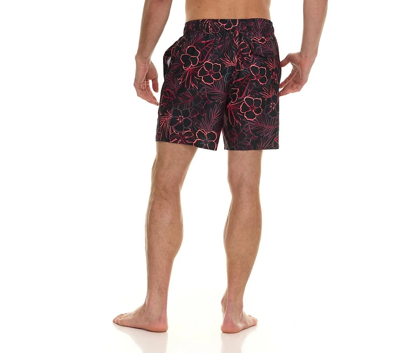 maillot de bain <br>Laguna Neon Floral 6" pour hommes