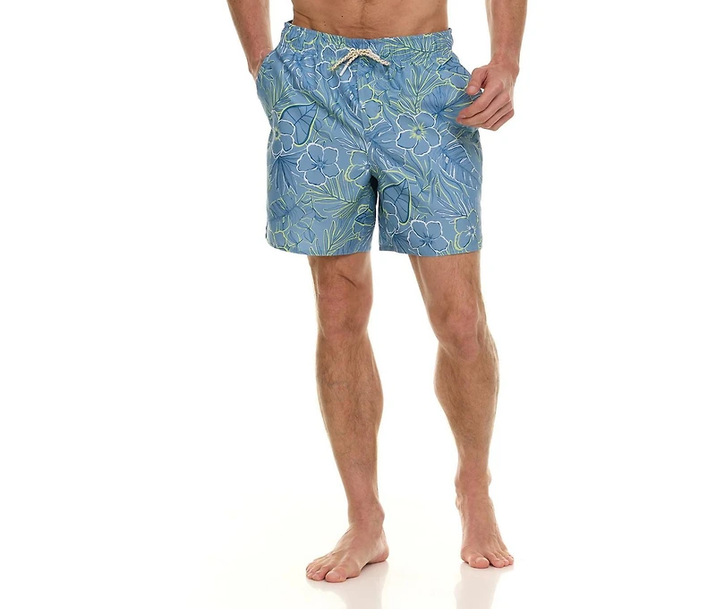 maillot de bain <br>Laguna Neon Floral 6" pour hommes
