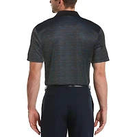 Polo de golf texturé Performance à manches courtes pour hommes