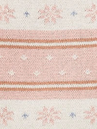 Ensemble 2 pièces pour nouveau-née Fille Carter's Child of Mine - Fair Isle rose