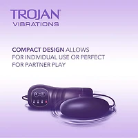 Trojan Vibrations Extrémité Vibrante Vibromasseur Avec Télécommande 1 Vibromasseur À Plusieurs Vitesses