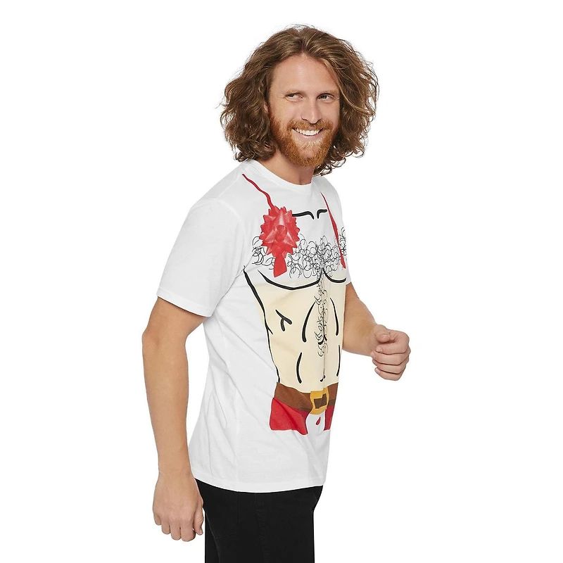 George Men's Short Sleeve Christmas Tee