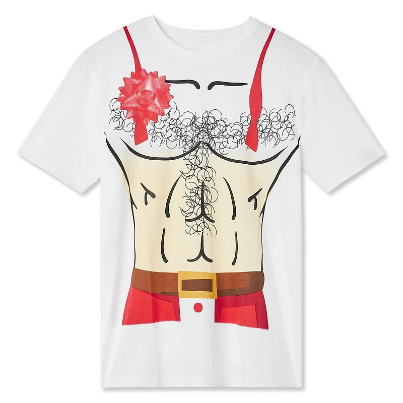 George Men's Short Sleeve Christmas Tee