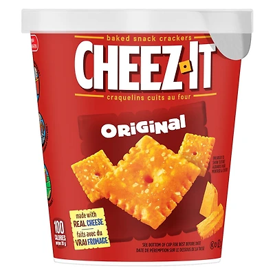 Cheez-It*  Baked Snack Crackers Original 62g Cup