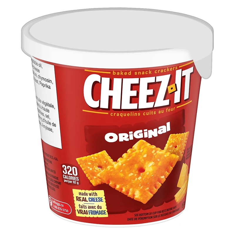 Cheez-It*  Baked Snack Crackers Original 62g Cup