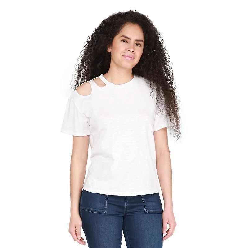 Devoted T-Shirt À Épaules Froides