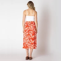 Devoted Flowy lightweight calf length skirt