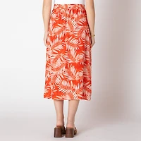 Devoted Flowy lightweight calf length skirt