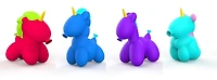 Incredible Novelties BALLOONICORNS Jouet Sensoriel Mignon et extensible