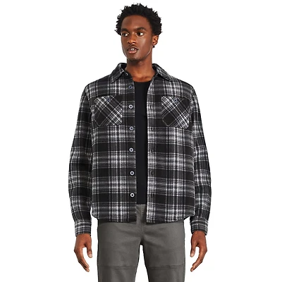 George Men's Fleece Shirt Jacket