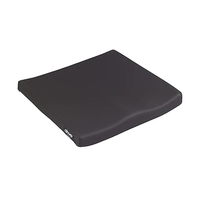 Drive Medical Black Molded General Use Wheelchair Cushion, 18" Wide