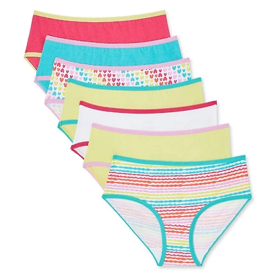 George Girls' Jersey Hipsters 14-Pack, Sizes 4-14