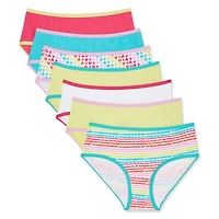 George Girls' Jersey Hipsters 14-Pack, Sizes 4-14