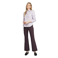 Mexx Womens Techno Pull on Flare Pants