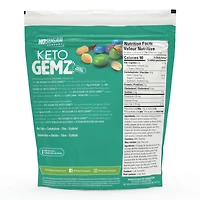 No Sugar Keto Gemz Collation Au Cacao Noir Arachide
