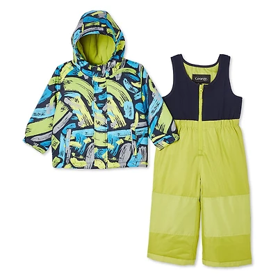 George Toddler Boys' -20C Snow Suit 2-Piece Set, Sizes 2T-5T