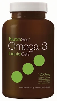NutraSea Oméga-3 Gélules liquides