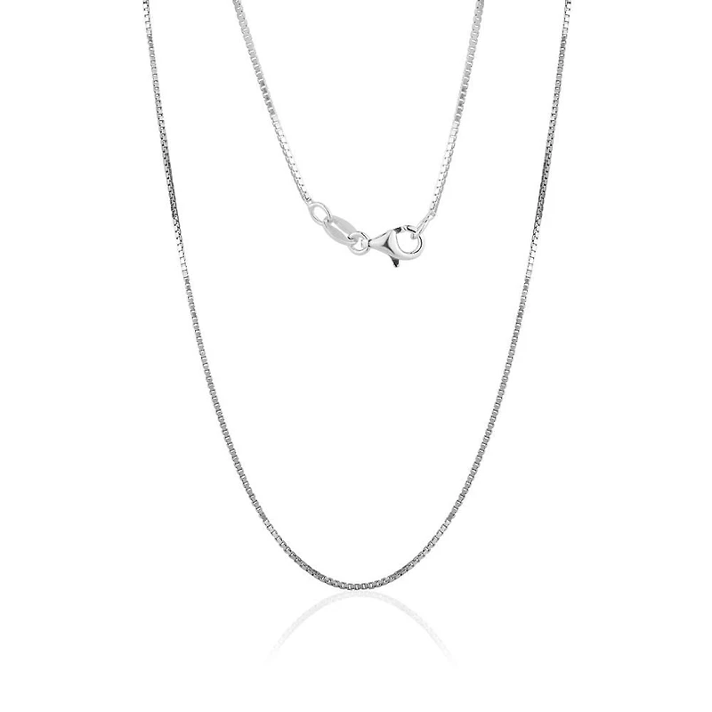 Luxury Designs Chaîne en argent sterling unisexe de 18 pouce