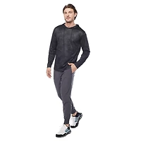 Pantalon de jogging en polyester performance tout confort Dark Black