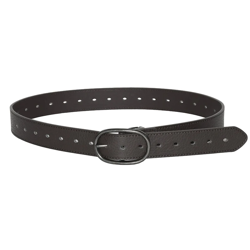 CEINTURE NICCI FINITION TEXTURÉE AVEC BOUCLE OVALE